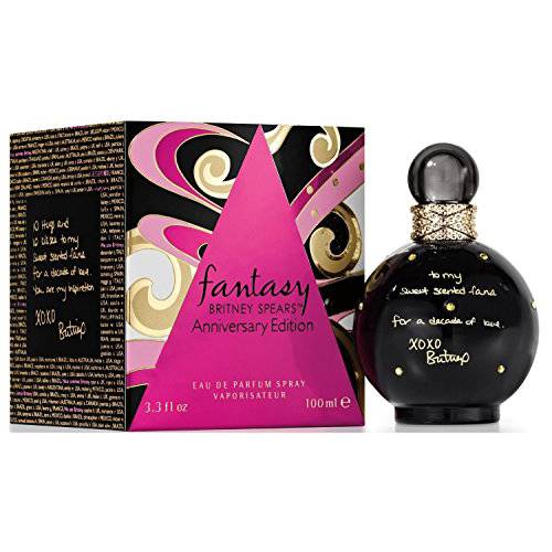 Britney Spears Fantasy Eau de Parfum Spray for Women (Anniversary Edition), 3.3 Ounce