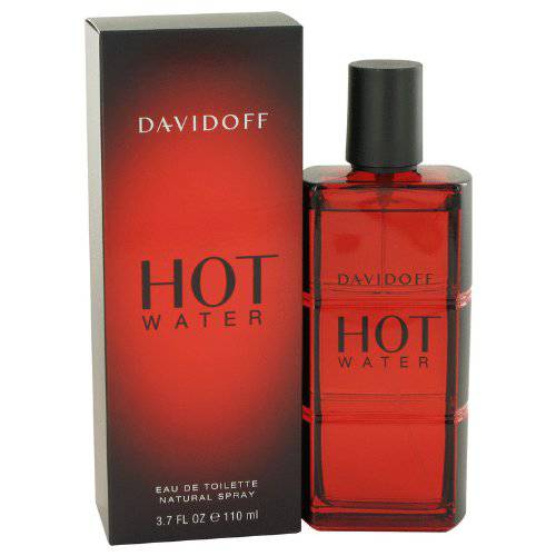 Davidoff Hot Water Eau De Toilette Spray for Men 3.7 Ounces, Oriental Spicy