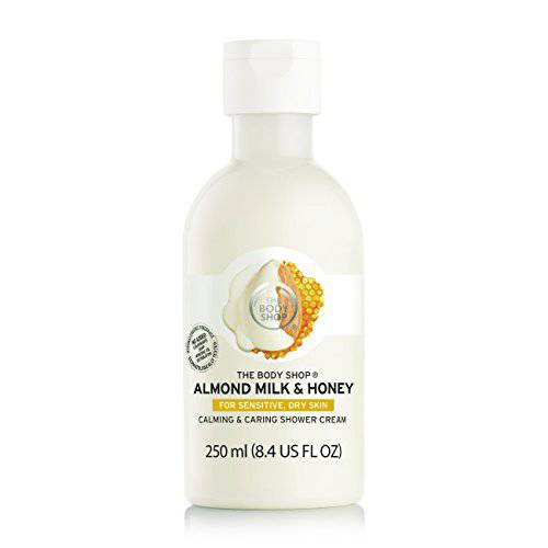 The Body Shop Almond Milk & Honey Soothing & Caring Shower Cream - 250ml