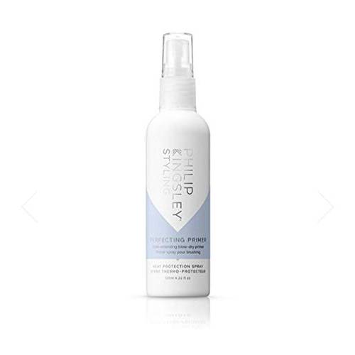PHILIP KINGSLEY Perfecting Primer Heat Protection Spray Anti-Frizz Protector for Hair Before Styling Hot Blow-Dry Protectant Smooths Styles Adds Volume Shine, 4.22 oz