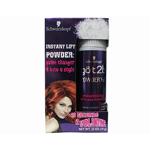 Got 2B Powder’Ful Volumizing Style Powder 0.35 Ounce (10ml) (6 Pack)