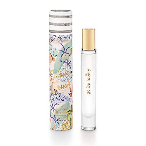 Illume Go Be Lovely Collection, Citrus Crush Demi Rollerball Perfume, 0.22 Fl Oz (Pack of 1), Blush