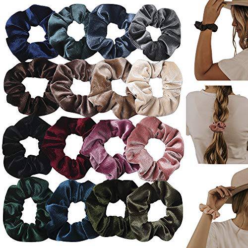 Velvet Heatless Hair Curler with Scrunchies for Women