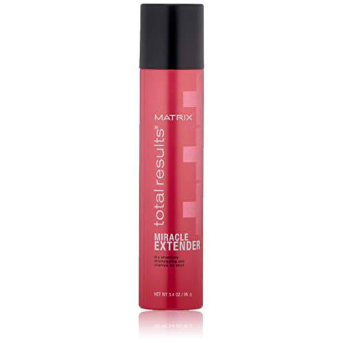 MATRIX Total Results Miracle Extender Dry Shampoo | Refreshes Hair & Absorbs Oil | For All Hair Types | 3.4 Oz.