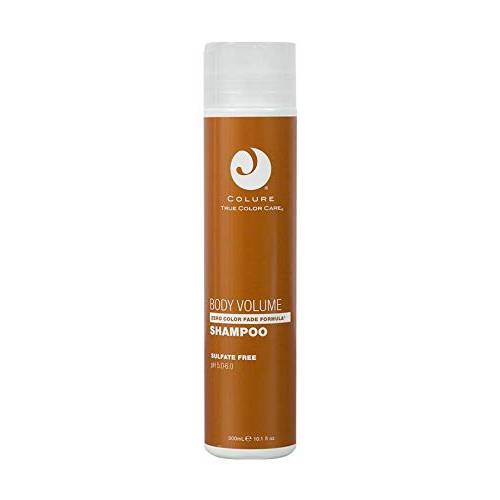 COLURE Body Volume Shampoo repairs dry, damaged tresses and strengthens color-treated hair.