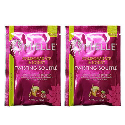Mielle Pomegranate & Honey Twisting Souffle 1.75 Oz. Pack of 2