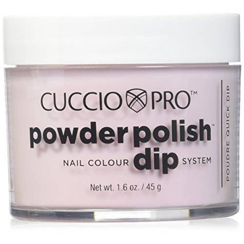 Cuccio Colour Powder Nail Polish - Lacquer For Manicure And Pedicure - Highly Pigmented Powder That Is Finely Milled - Durable Finish, Flawless Rich Color - Easy To Apply - Rose Petal Pink - 1.6 Oz