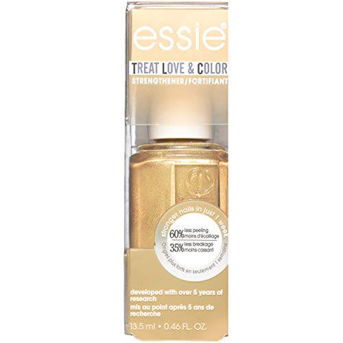 essie Treat Love & Color Nail Polish For Normal To Dry/Brittle Nails, Got It Golding On, 0.46 fl. oz.