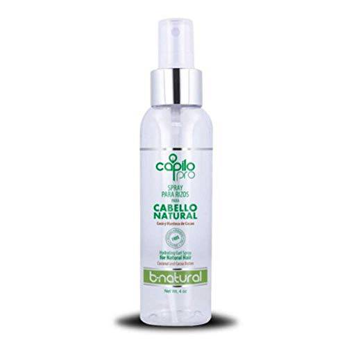 Capilo Pro B-Natural Hydrating Conditioner w/Coconut Oil and Cocoa Butter (16 oz Bottle) No Parabens, Salt, Sulfate, Silicone, Mineral Oil or Petrolatum Jelly