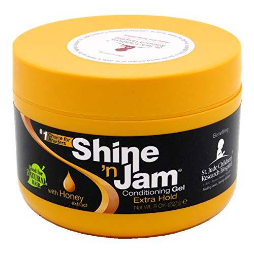 Shine N Jam Conditioning Gel Extra Hold 8 Ounce (Pack of 2)