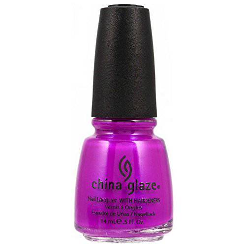 China Glaze Nail Polish, Purple Panic, 0.5 oz