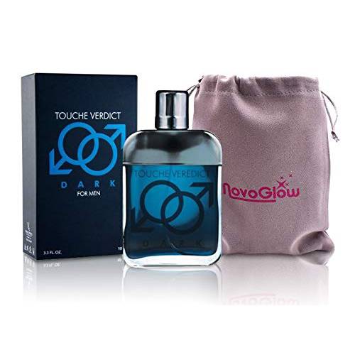 Savage for Men - 3.4 Oz Men’s Eau De Toilette Spray - Refreshing & Warm Masculine Scent for Daily Use Men’s Casual Cologne Includes NovoGlow Carrying Pouch Smell Fresh All Day A Gift for Any Occasion