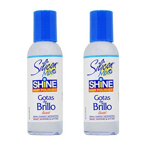 Silicon Mix Shine Hair Drops Polisher 4ozPack of 2