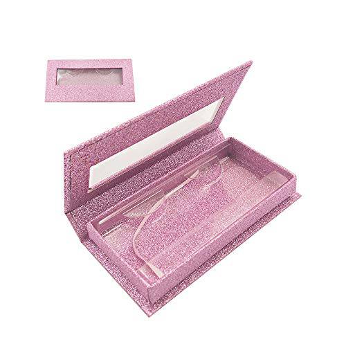 HBZGTLAD 10pcs square false eyelash packaging box fake 3d mink eyelashes boxes faux cils magnetic case lashes empty (01)