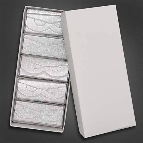 100 Pcs Empty Lash Boxes Wholesale Glitter Paper Plastic Lashes Cases Storage Bulk Pack with Eyelash Holders