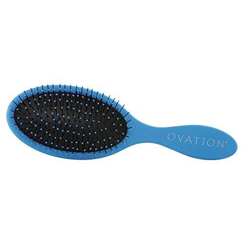 Ovation Wet-Dry Brush - Gently Glides through wet hair, taming tangles and smoothing out knots. Flexible bristles help minimize breakage. Made in the USA.