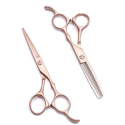 4.5 Men’s Beard & Mustache Trimming, Cutting and Styling Scissors with Bag, Razor Edge Barber Shears Designed for Beard Grooming