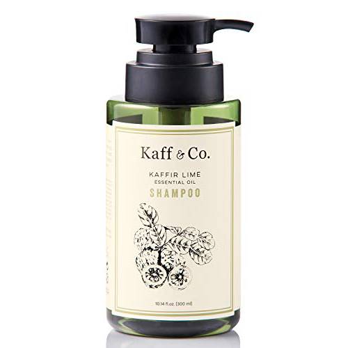 Kaffir Lime Essential Oil Anti Dandruff Shampoo - Non Toxic Hair & Scalp Care - Natural Treatment for Dandruff, Flaking, Itchy & Dry Scalp - No Paraben, No SLS, SLES