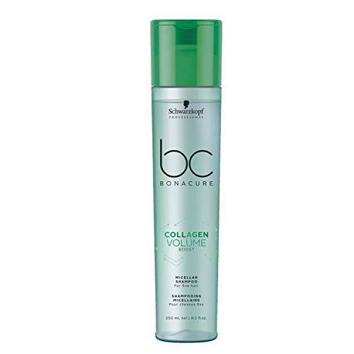 BC BONACURE Collagen Volume Boost Micellar Shampoo, 8.5-Ounce