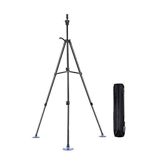 Wig Stand Tripod, Metal Mannequin Head Stand Adjustable (24 - 64 inch)