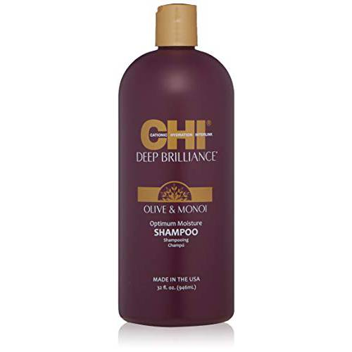 CHI Deep Brilliance Olive & Monoi Optimum Moisture Shampoo 32 oz