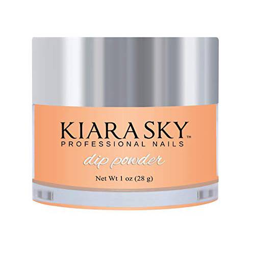 Kiara Sky Nail Dipping Powder Glow Collection 1 oz. (Peach Please)