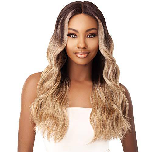 Outre Synthetic Hair Lace Front Wig Swiss Lace I Part Stevie (DRFF2/2730)