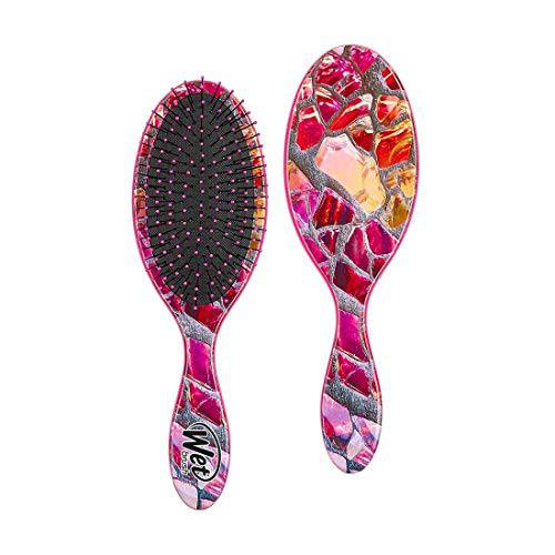 Wet Brush Hair Brush Original Detangler with Soft Bristles, Detangler for All Hair Types- (Pink Slate)