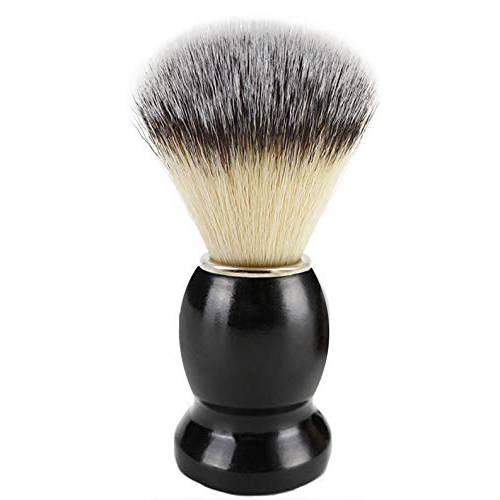Hand Crafted Shaving Brush for Men, Wood Handle Hair Salon Shave Brush for Wet Shave Safety Razor, Perfect Father’s Day Gifts for Him Dad Boyfriend
