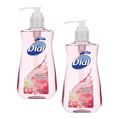 Dial Liquid Soap, Himalayan Pink Salt & Water Lily, 7.5 Ounce (2 Bottles)