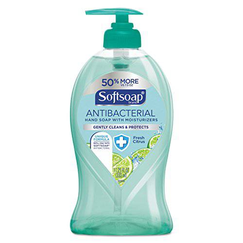 Softsoap AB Hand Soap, Fresh Citrus, 11 1/4 oz Pump Bottle