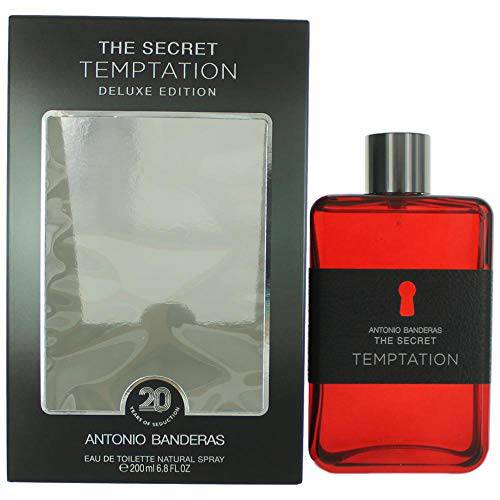 The Secret Temptation Deluxe Edition by Antonio Banderas 6.8oz EDT Spray men