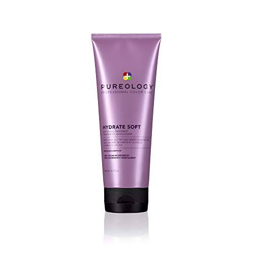 Pureology Hydrate Soft Softening Treatment For Dry, Color-Treated Hair Nourishing Treatment Adds Softness, Sulfate-Free, Vegan, 6.7 Fl. Oz.