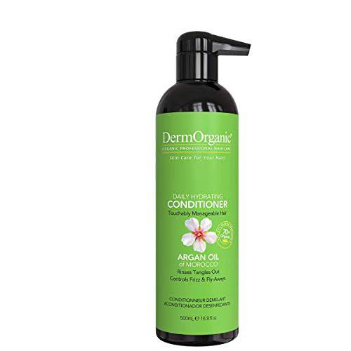 DermOrganic Daily Hydrating Conditioner with Argan Oil, 16.9 fl.oz. (Packaging May Vary)
