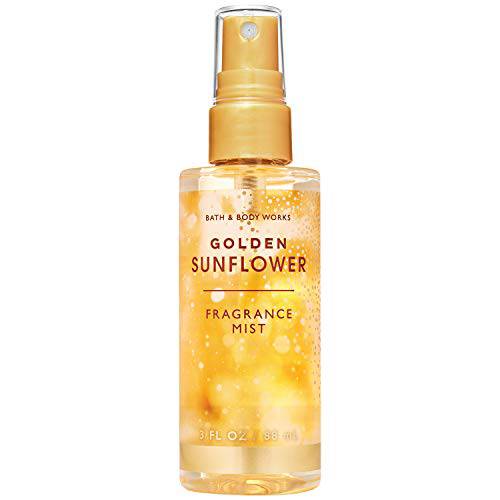 Bath & Body Works GOLDEN SUNFLOWER 2020 Limited Edition (Travel Size Fine Fragrance Mist, 3fl.oz)