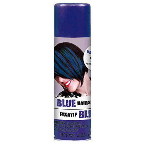 Amscan Hair Spray Party Accessory Spray-3oz. | Blue | 1 Pc, 3 oz, 3 Ounce