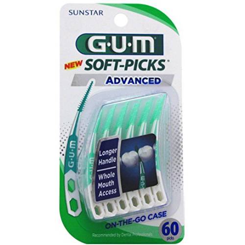 Gum Soft Picks Advanced Size 60ct Gum Soft Picks Advanced 60ct