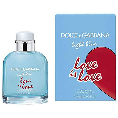D & G LIGHT BLUE LOVE IS LOVE by Dolce & Gabbana, EDT SPRAY 2.5 OZ