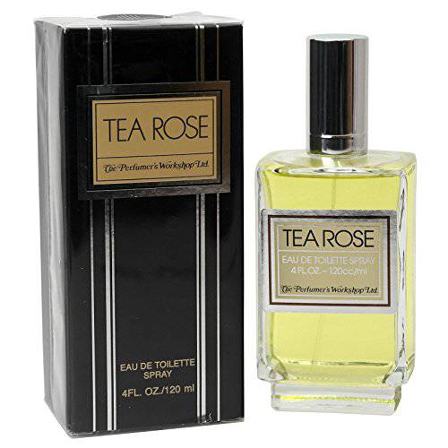 TEA ROSE by Perfumers Workshop Eau De Toilette Spray 4 oz for Women - 100% Authentic