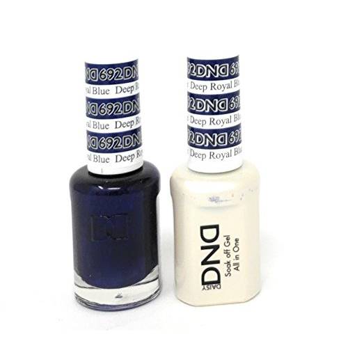 DNDDuo Gel (Gel & Matching Polish) (692 Deep Royal Blue)