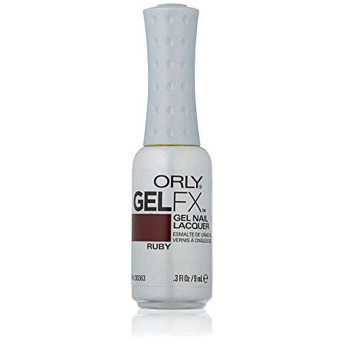Orly Gel FX Nail Color, Ruby, 0.3 Ounce