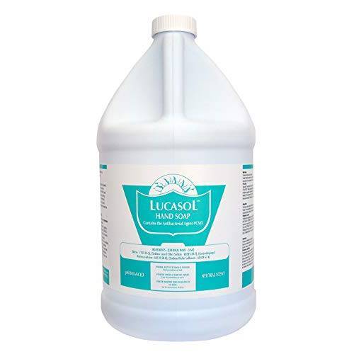 Lucasol Antibacterial Hand Soap, Neutral Scent, 1 Gallon