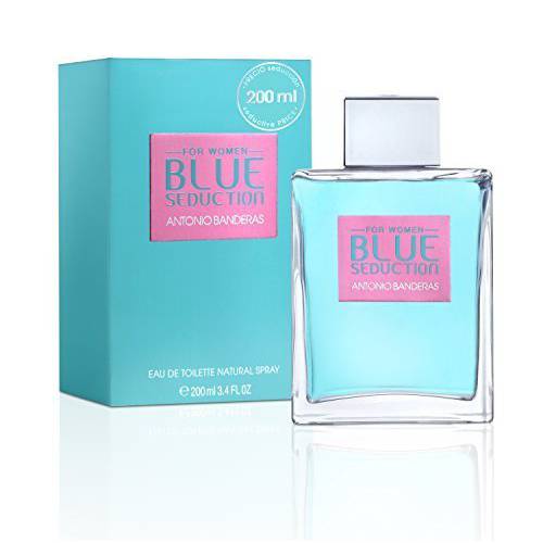 Antonio Banderas Blue Seduction Eau De Toilette Spray for Women, 6.7 Ounce
