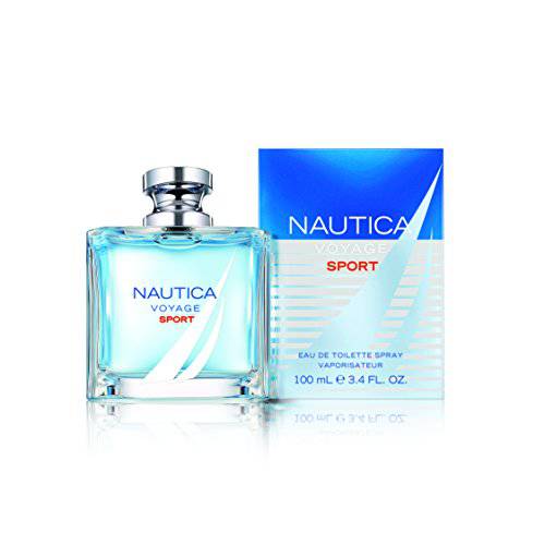 Nautica Voyage Sport Eau de Toilette for Men, 3.4 Fluid Ounce