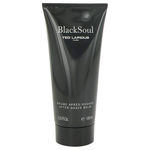 Black Soul by Ted Lapidus After Shave Balm 3.3 oz for Men - 100% Authentic