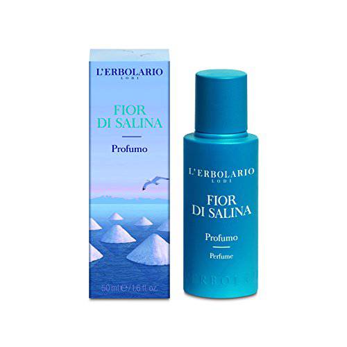 L’Erbolario Fior Di Salina - Citrus Aromatic Fragrance For Women And Men - Launched In 2018 - Citrus And Aromatic Scents Of The Mediterranean Coast - Dermatologically Tested - 1.6 Oz EDP Spray
