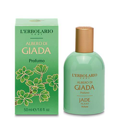 L’Erbolario Jade Plant - Notes Of Bergamot, Jade Flower And Lemon - Floral Fragrance For Women - Reflects Radiance - Offers Charm And Positive Energy - Long Lasting Wear - 1.6 Oz EDP Spray