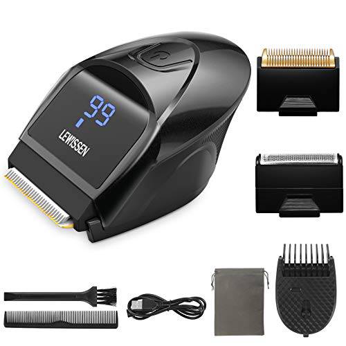 Lewissen Self-Haircut Shortcut Kit for Men, Cordless Hair Clippers, Electric Beard Trimmer Clippers for Hair Cutting, Waterproof Shaving Machine, Off to Campus Essential