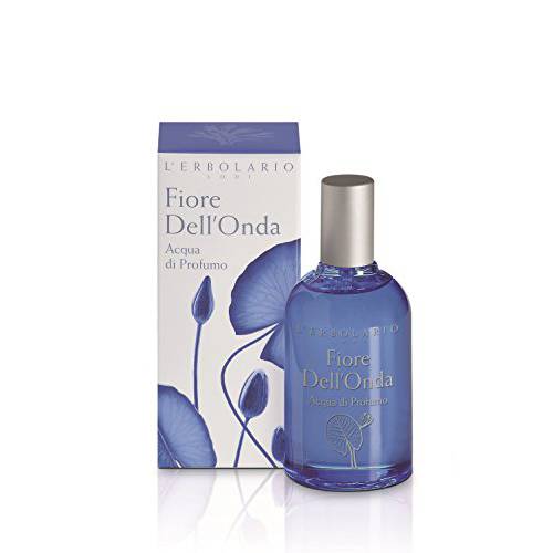 L’Erbolario Fiore Dellonda - Floral Aquatic Fragrance For Women - With Notes Of Red Algae, Blue Water Lily Flower, White Musks - Dermatologically Tested - Vigorous And Fresh Scent - 1.6 Oz EDP Spray