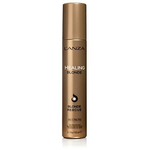 L’ANZA Healing Blonde Rescue, Leave-in Bleach Damage Reconstructor, Renews Strength, Replenishes Moisture, And Protects Hair Color, With Triple UV and heat Protection (5.1 Fl Oz)